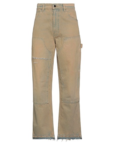 AMIRI Denim trousers Beige 100% Cotton