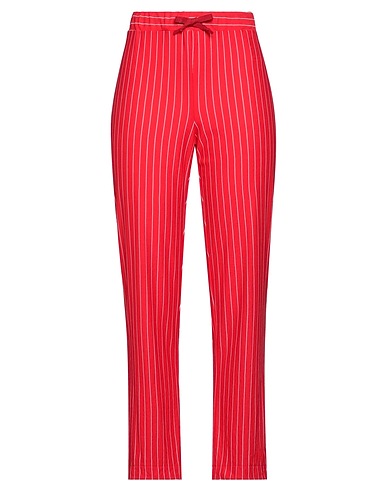 GIULIA VALLI Pantalone Rosso 50% Viscosa, 42% Poliammide, 8% Poliestere