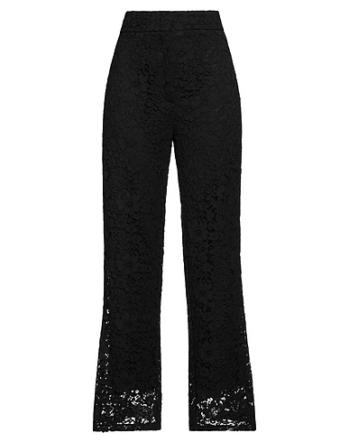 BEATRICE .B Casual pants Black 46% Viscose, 39% Cotton, 15% Nylon