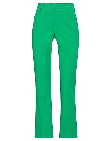 CAMBIO Casual pants Green 95% Cotton, 5% Elastane