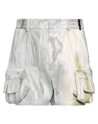 FENDI Shorts & Bermuda Beige 63% Linen, 25% Cotton, 12% Silk