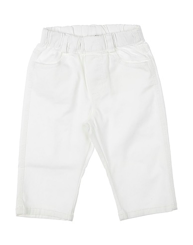 J.O. Milano Casual trouser White 97% Cotton, 3% Elastane