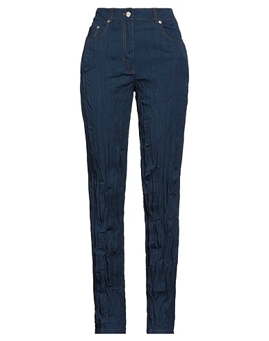 HELMUT LANG Casual trouser Midnight blue 53% Nylon, 47% Cotton
