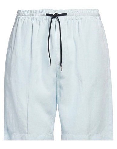 PT Torino Shorts & Bermuda Celeste 61% Lyocell, 22% Lino, 17% Cotone