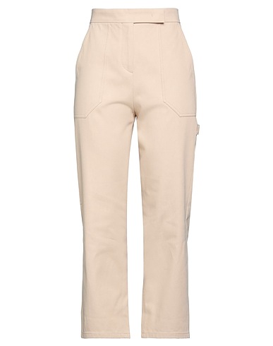 MAX MARA Casual pants Beige 100% Cotton