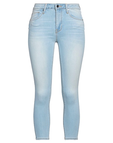 MET JEANS Denim trousers Blue 90% Cotton, 8% Polyester, 2% Elastane
