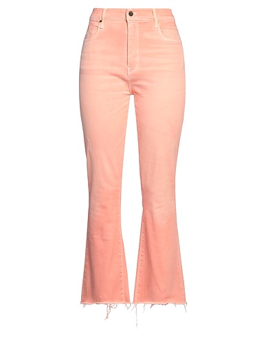 CYCLE Denim trousers Pink 97% Cotton, 3% Elastane