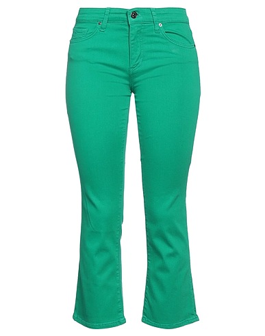 ARMANI EXCHANGE Casual trouser Green 91% Cotton, 6% Elastomultiester, 3% Elastane