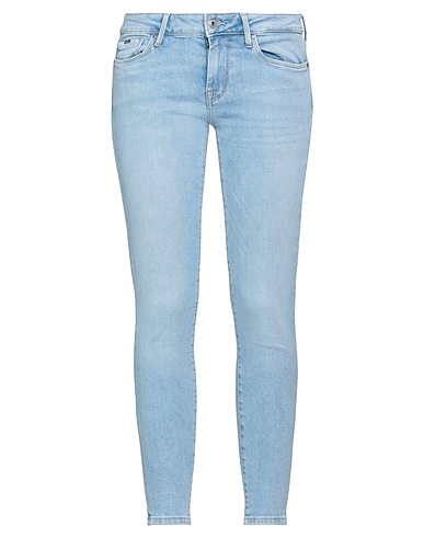 PEPE JEANS Denim trousers Blue 98% Cotton, 2% Elastane