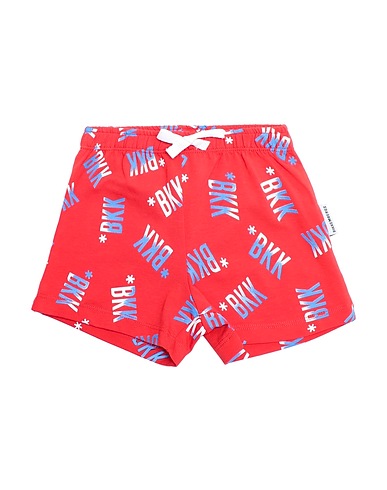 BIKKEMBERGS Shorts & Bermuda Rosso 95% Cotone, 5% Elastan