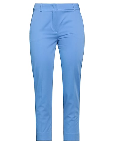 MAX MARA クラシックパンツ ブルーグレー コットン 98% / ポリウレタン 2%