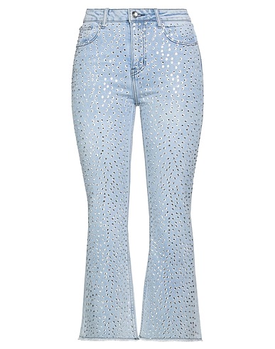 MET JEANS Bootcut Jeans Blue 99% Cotton, 1% Elastane