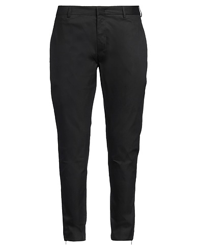 PT Torino Casual trouser Black 65% Cotton, 29% Polyamide, 6% Elastane