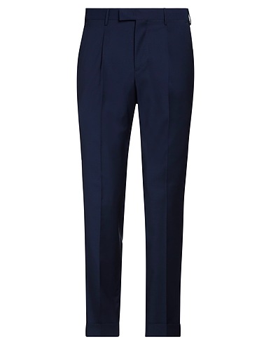 PT Torino Casual trouser Blue 95% Virgin Wool, 5% Elastane
