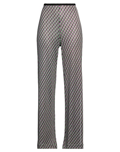 SIYU Casual trouser Green 98% Viscose, 2% Elastane