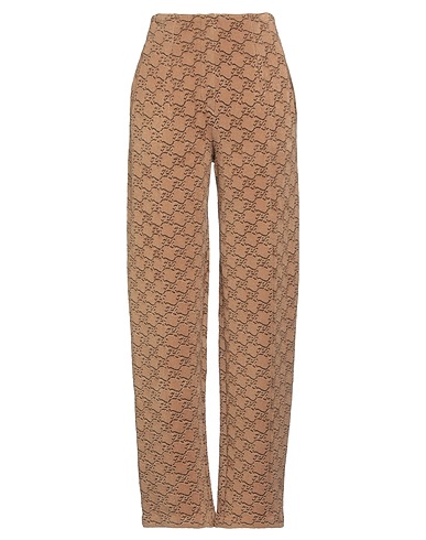FENDI Casual pants Camel 77% Viscose, 12% Polyester, 11% Polyamide