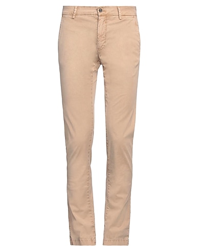 MASON'S Casual trouser Beige 96% Cotton, 4% Elastane