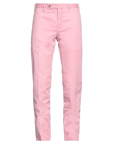 PT Torino Casual trouser Pink 97% Cotton, 3% Elastane