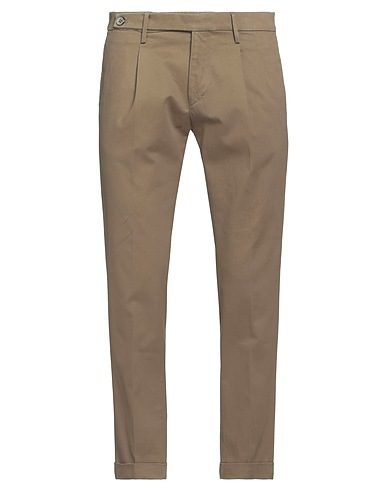 MICHAEL COAL Chinos Khaki 97% Cotone, 3% Elastan