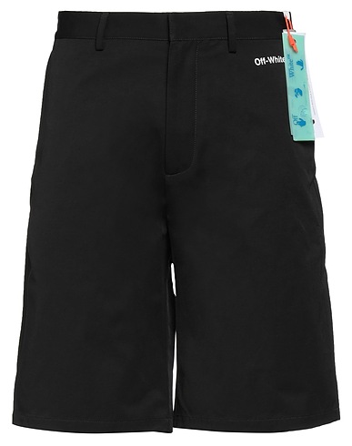 OFF-WHITE™ Shorts & Bermuda Black 55% Cotton, 45% Polyamide
