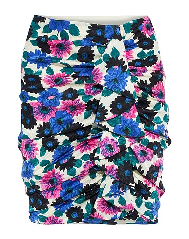 VERONICA BEARD Mini skirt Ivory 93% Silk, 7% Elastane