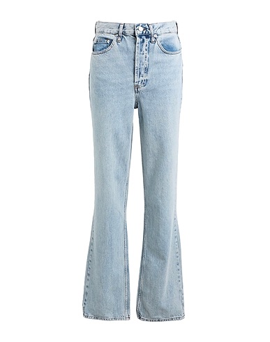 TOPSHOP Denim trousers Blue 100% Cotton