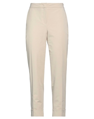 PT Torino Casual trouser Beige 48% Cotton, 46% Polyamide, 6% Elastane