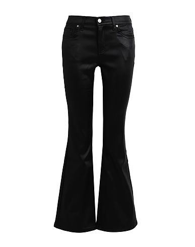 TOPSHOP Casual trouser Black 68% Polyester, 31% Cotton, 1% Elastane