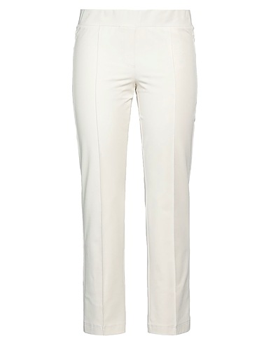 CAMBIO Casual trouser Ivory 50% Polyamide, 43% Cotton, 7% Elastane