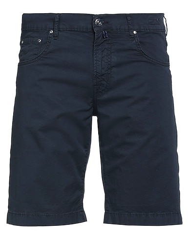 JACOB COHЁN Shorts & Bermuda Midnight blue 96% Cotton, 4% Elastane, Polyester