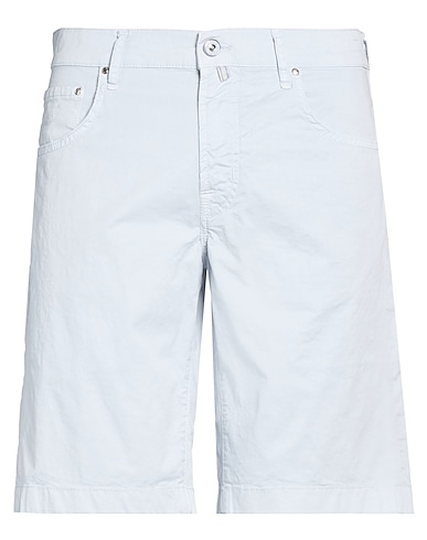 JACOB COHЁN Shorts & Bermuda Grey 96% Cotton, 4% Elastane, Polyester