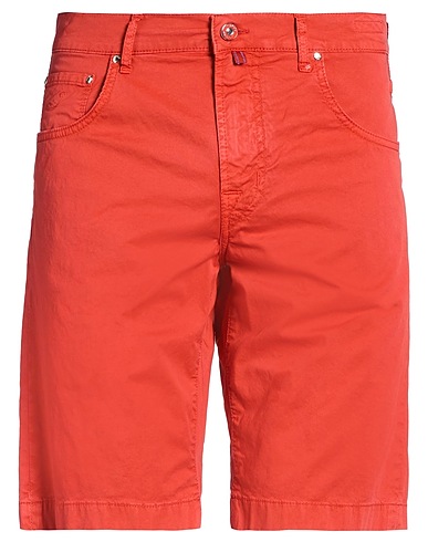 JACOB COHЁN Shorts & Bermuda Rust 96% Cotton, 4% Elastane, Polyester