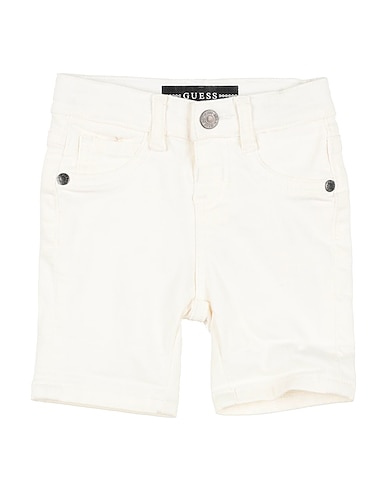 GUESS Denim trousers BIANCO 98% Cotton, 2% Elastane