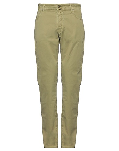 JACOB COHЁN 5-pocket Sage green 96% Cotton, 4% Elastane, Polyester