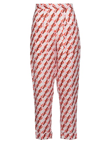 SIYU Casual trouser Orange 100% Linen
