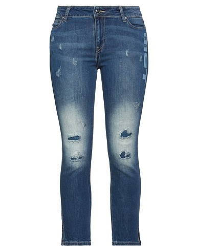 MET JEANS Denim trousers Blue 93% Cotton, 6% Polyester, 1% Elastane