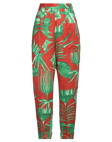 SIYU Casual pants Green 100% Linen