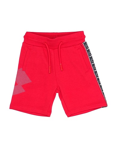 LOTTO Shorts & Bermuda Red 80% Cotton, 20% Polyester