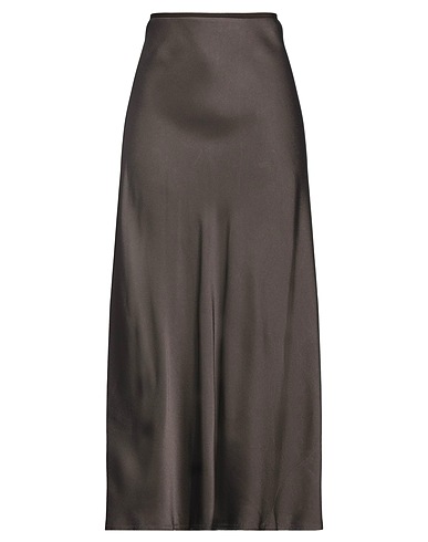 MAISON MARGIELA Maxi Skirts Dark brown 71% Acetate, 29% Viscose