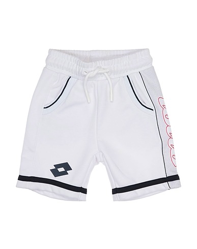 LOTTO Shorts & Bermuda White 80% Cotton, 20% Polyester