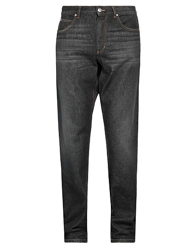 ISABEL MARANT Denim pants Black 100% Cotton