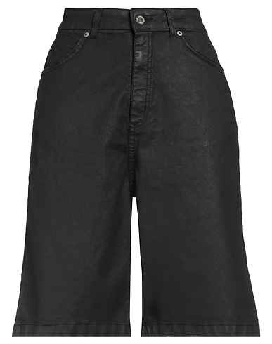 SOUVENIR Denim shorts Black 46% Cotton, 29% PES, 23% Lyocell, 2% Elastane
