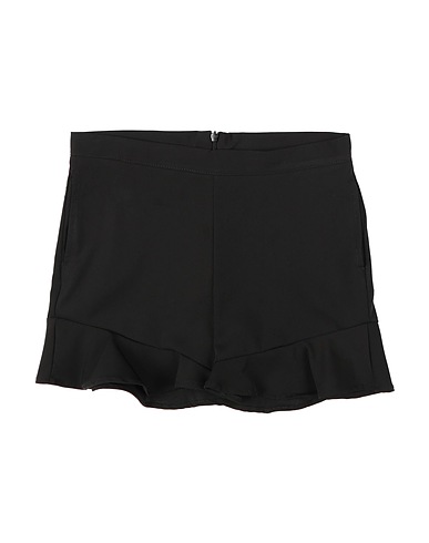 MEILISA BAI Shorts & Bermuda Black 96% Cotton, 4% Elastane