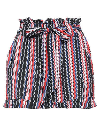 MOLLY BRACKEN Shorts & Bermuda Black 100% Viscose