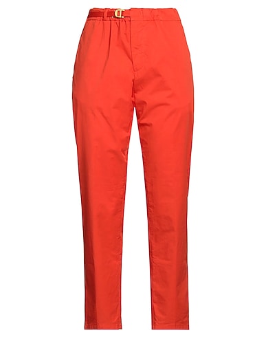WHITE SAND Casual pants ARANCIONE 97% Cotton, 3% Elastane
