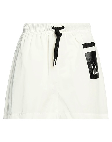 ARMANI EXCHANGE Shorts & Bermuda Bianco 100% Poliammide, Polietilene