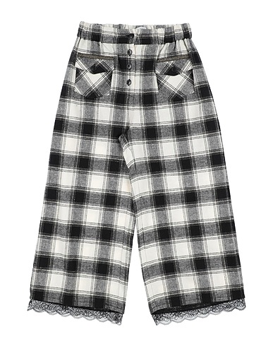 PATRIZIA PEPE Pantalone Nero 70% Cotone, 20% Acrilico, 10% Altre Fibre