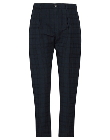 DEPARTMENT 5 Casual trouser Midnight blue 72% Cotton, 28% Linen