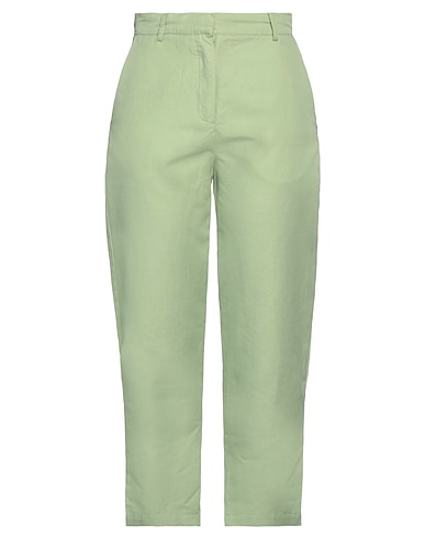 OTTOD'AME パンツ VERDE CHIARO コットン 66% / 指定外繊維(ヘンプ) 34%