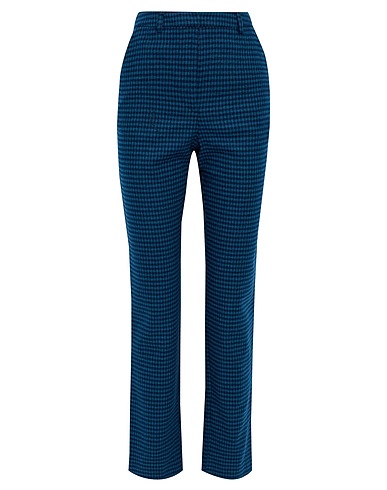 IRIS & INK Casual trouser Deep teal 55% Wool, 41% Polyester, 3% Other Fibres, 1% Elastane